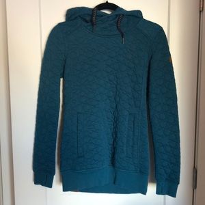Teal Rocky Pullover Sweatshirt